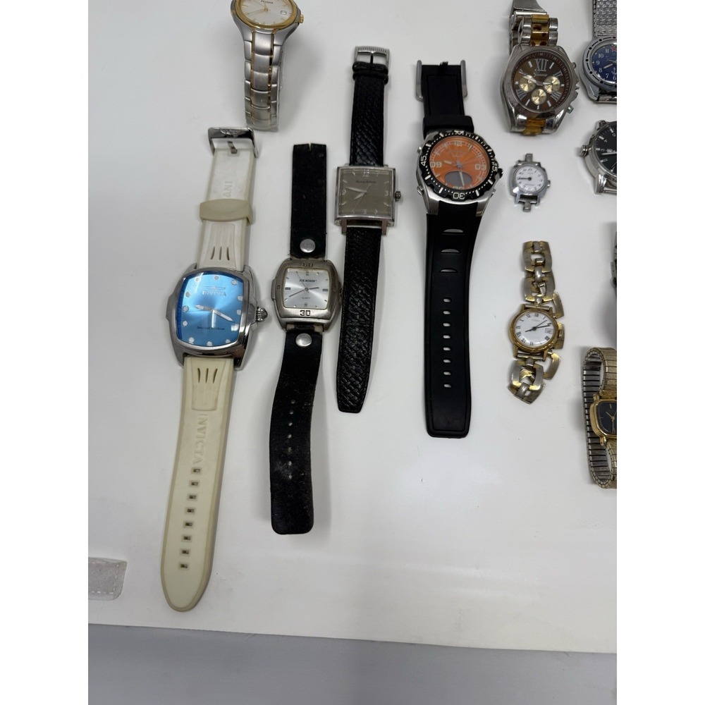 15 Watch Lot Invicta Casio Timex Vostok Tommy Bahama Parts Repair Untested - Picture 4 of 16